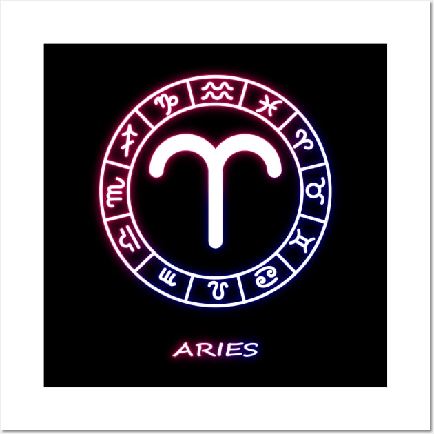 ARIES Wall Art by canzyartstudio